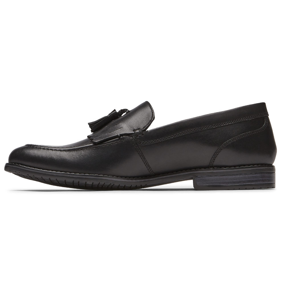 Rockport Loafers Herre Svart - Style Purpose 3 Tassel - LEAX54718